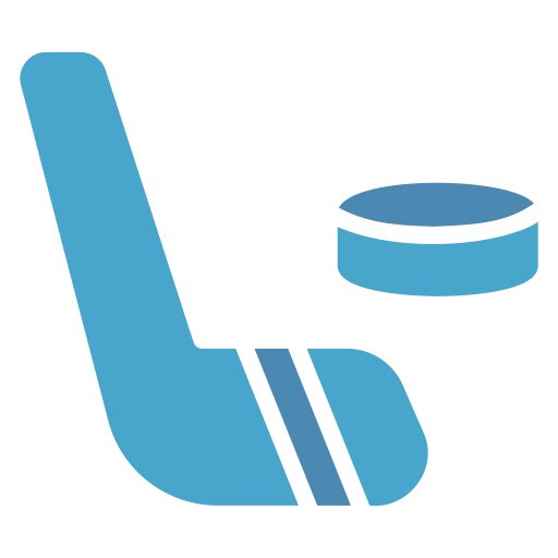 hockey sobre hielo Generic Blue icono