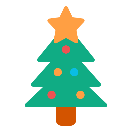 Christmas tree Generic Flat icon