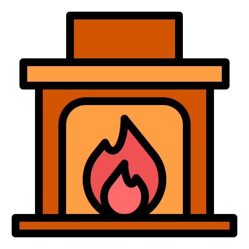 kamin Generic Outline Color icon