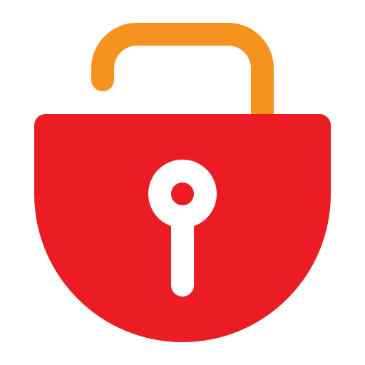 Open lock Generic Flat icon