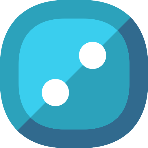 ボタン Basic Rounded Flat icon