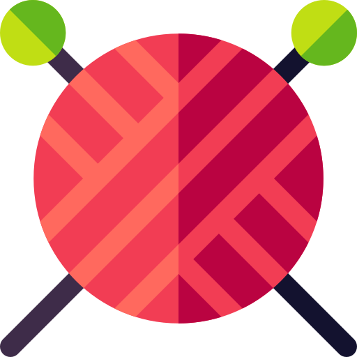 Yarn ball Basic Rounded Flat icon