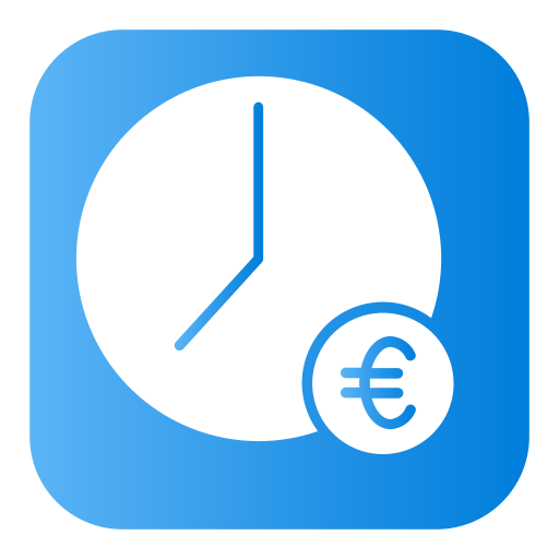 euro Generic Flat Gradient icon