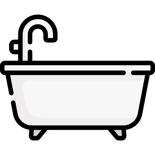목욕통 Special Lineal color icon