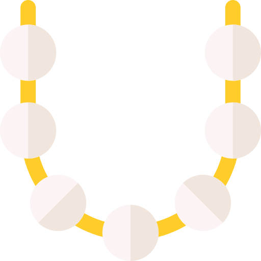 perles Basic Rounded Flat Icône
