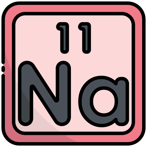 ナトリウム Generic Outline Color icon