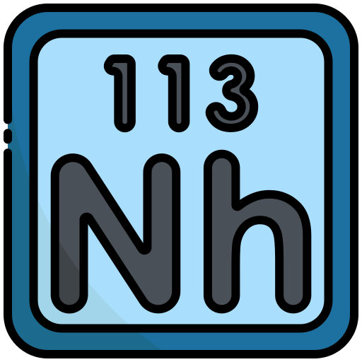 nihonium Generic Outline Color icon