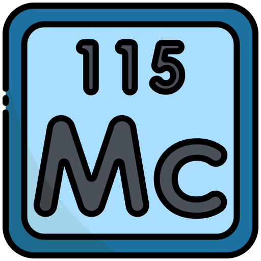 Moscovium Generic Outline Color icon