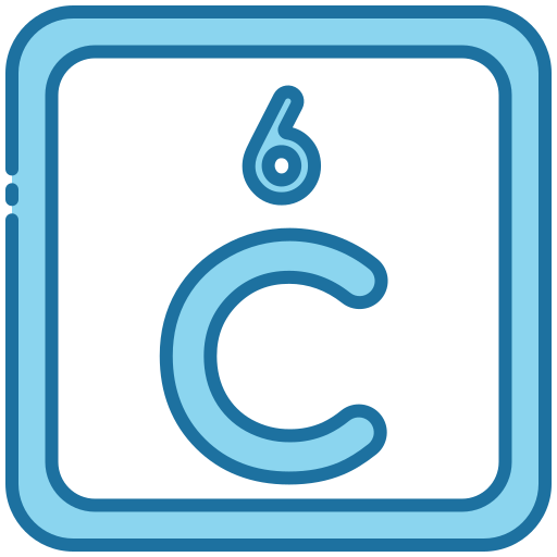 carbón Generic Blue icono