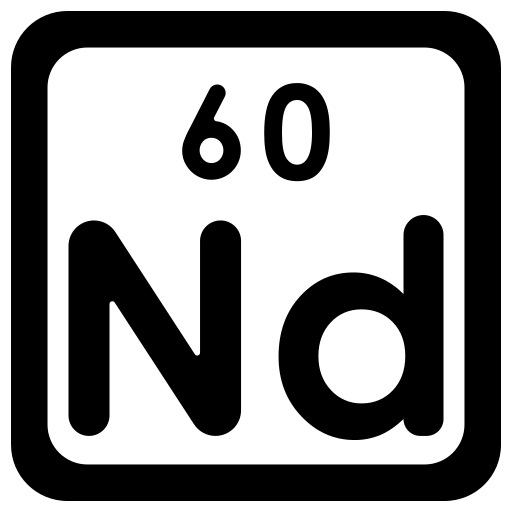 neodímio Generic Glyph Ícone