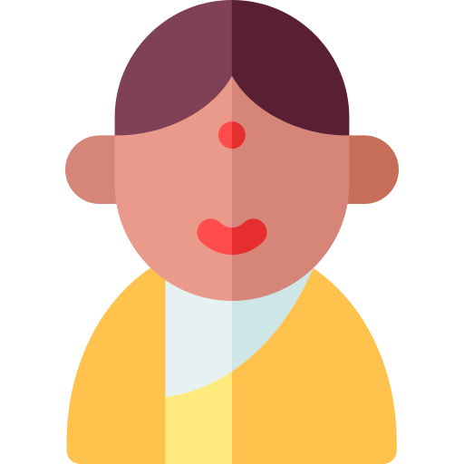 Hindu Basic Rounded Flat icon