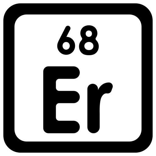 erbium Generic Glyph Ícone