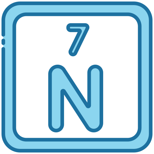 nitrógeno Generic Blue icono