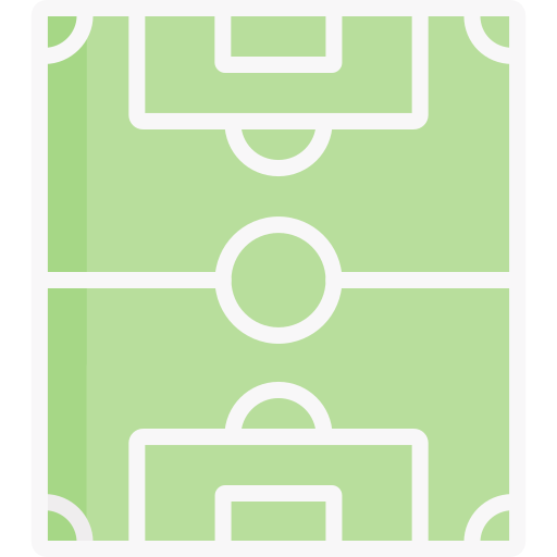 fussballplatz Special Flat icon