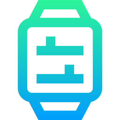 Smartwatch Super Basic Straight Gradient icon