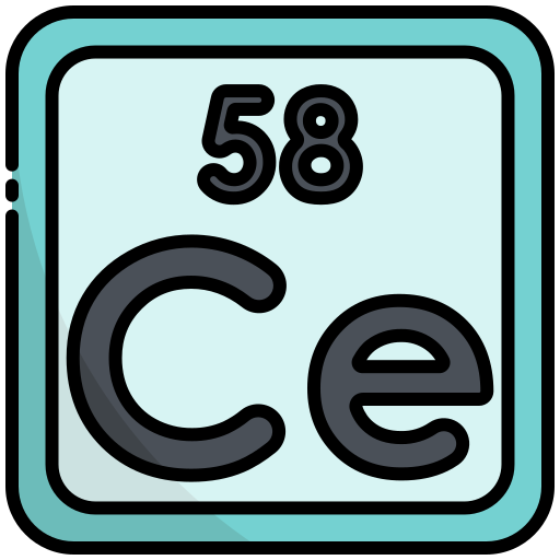 Cerium Generic Outline Color icon