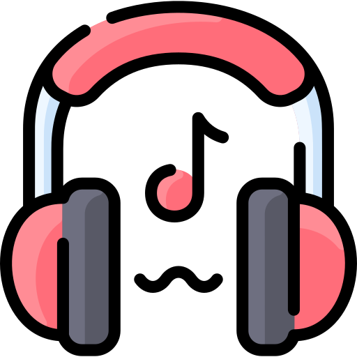 auriculares de música Vitaliy Gorbachev Lineal Color icono