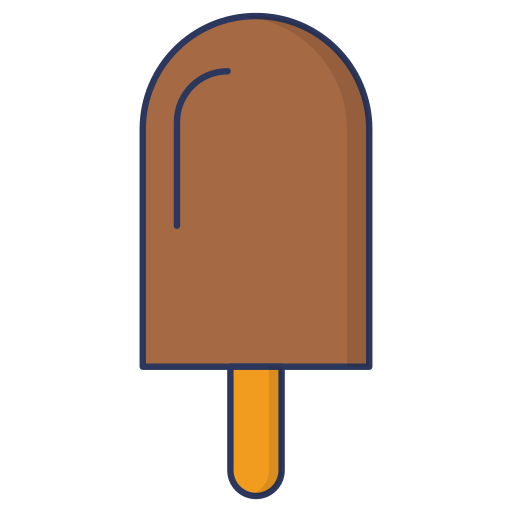 Ice cream Dinosoft Lineal Color icon