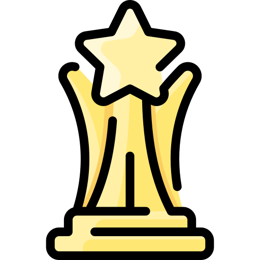 Award Vitaliy Gorbachev Lineal Color icon