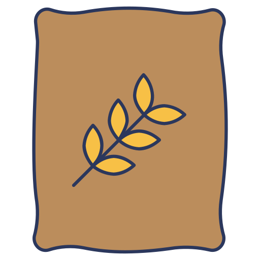 Wheat Dinosoft Lineal Color icon
