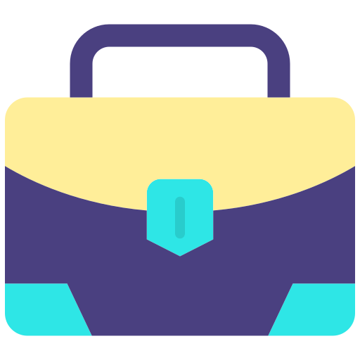 Briefcase Good Ware Flat icon