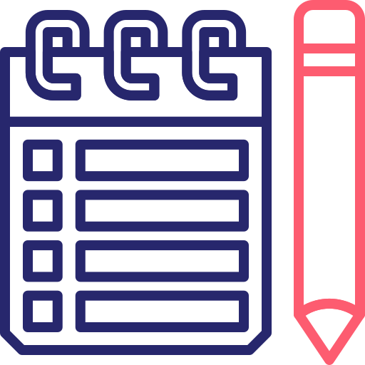 notities Generic Outline Color icoon