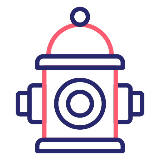 Hydrant Generic Outline Color icon