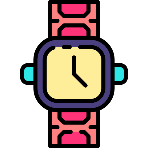 Wristwatch Good Ware Lineal Color icon