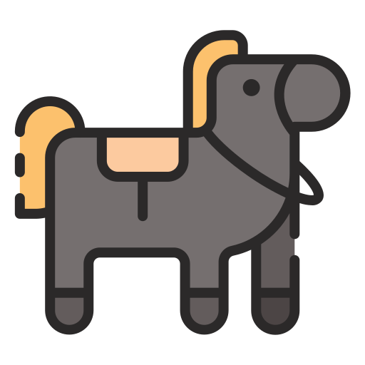 pferd Good Ware Lineal Color icon