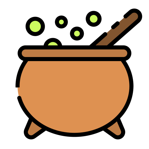 Cauldron Good Ware Lineal Color icon