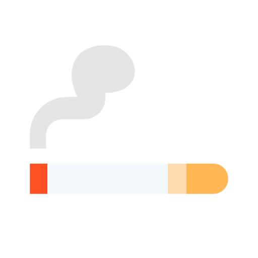 cigarrillo Good Ware Flat icono