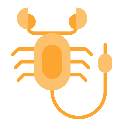 skorpion Good Ware Flat ikona