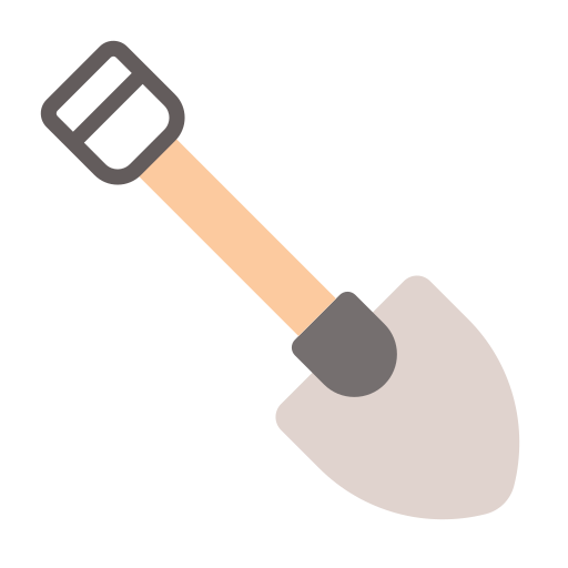 Shovel Good Ware Flat icon