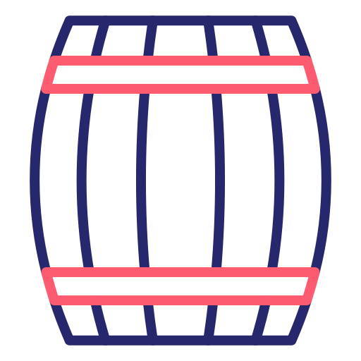 Barrel Generic Outline Color icon