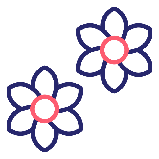 flor Generic Outline Color icono