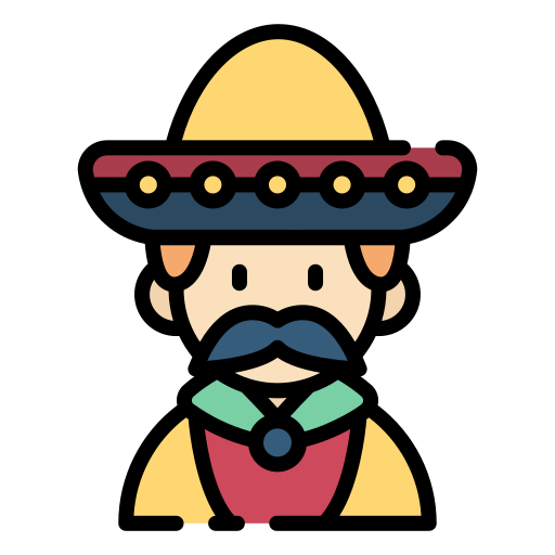 mariachi Good Ware Lineal Color icono