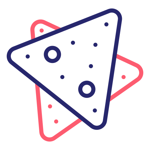 nachos Generic Outline Color icona