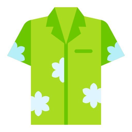 camisa hawaiana Good Ware Flat icono