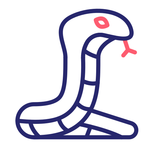 serpente Generic Outline Color icona