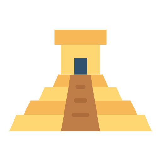 maya-pyramide Good Ware Flat icon