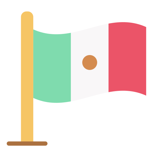 mexikanische flagge Good Ware Flat icon