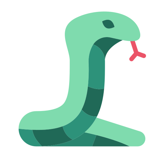 serpent Good Ware Flat Icône