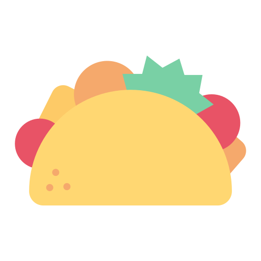taco Good Ware Flat ikona