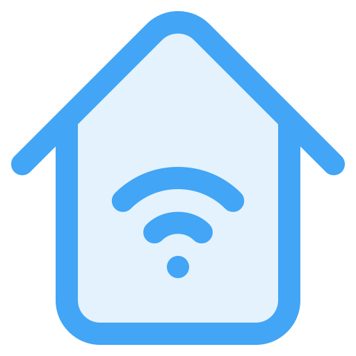 똑똑한 집 Generic Blue icon