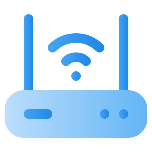 wifi router Generic Flat Gradient icoon