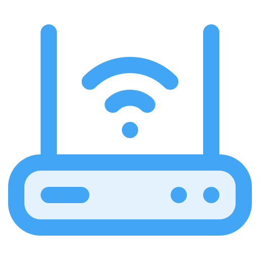 router wifi Generic Blue icona