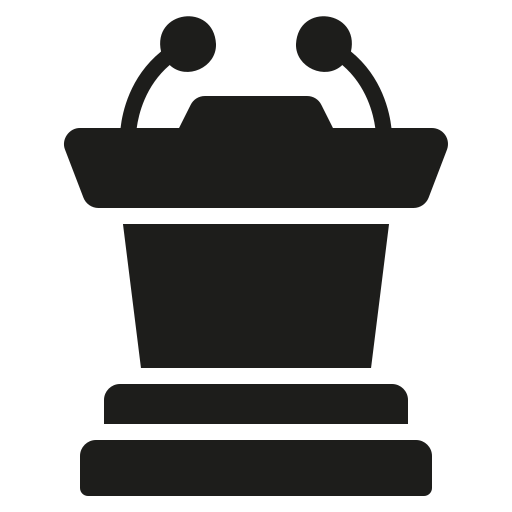 Conference Generic Glyph icon