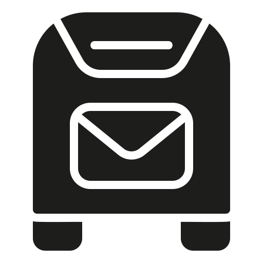 Mailbox Generic Glyph icon