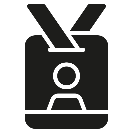 Press card Generic Glyph icon