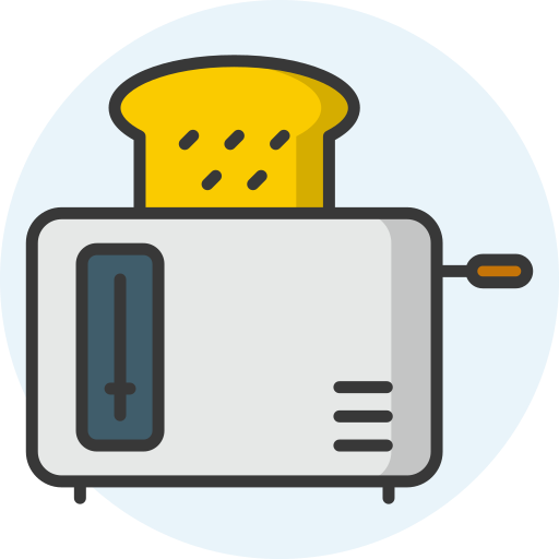 Toaster Generic Rounded Shapes icon